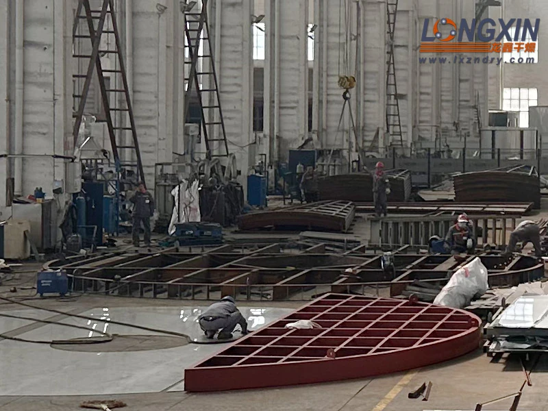 Spray Dryer Tower Top Fabrication