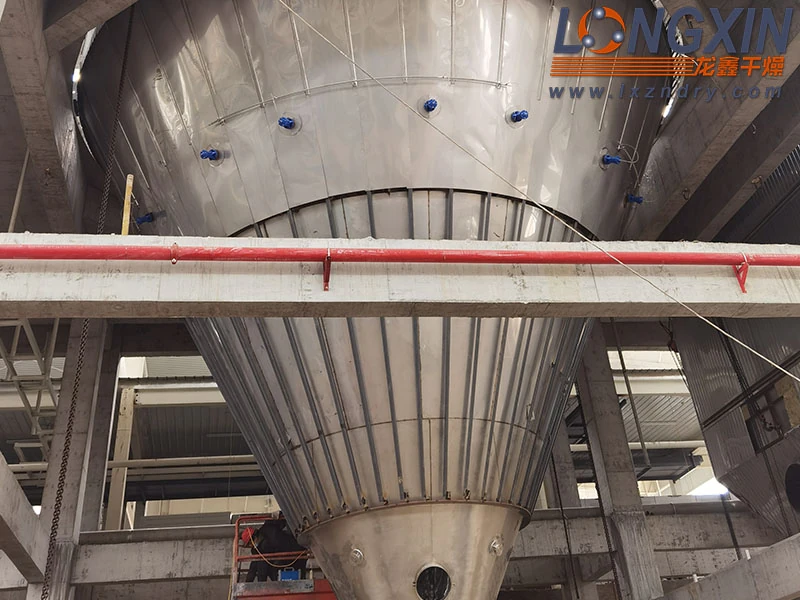 Large Spray Dryer On Site Fabrication