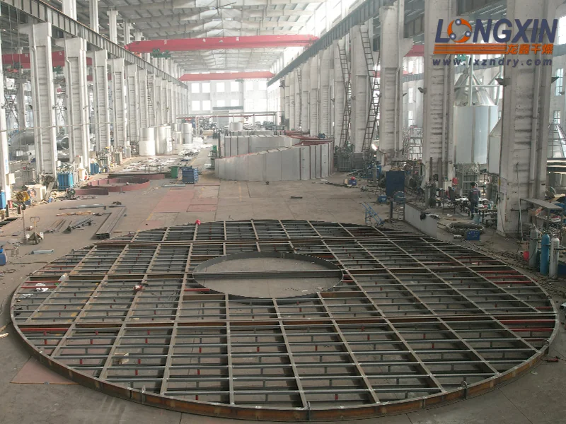 Fabrication of equipment components in Longxin’s factory