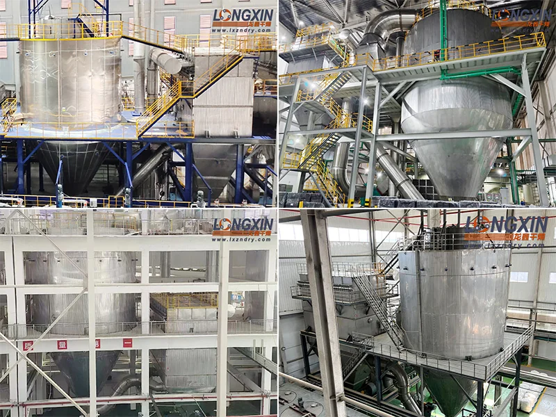 Longxin spray drying equipment and production installations