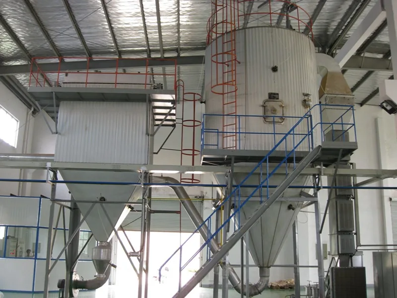 Cerium rich polishing material spray dryer