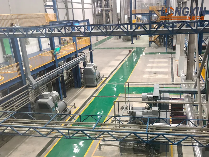 CNT conductive additive drying line