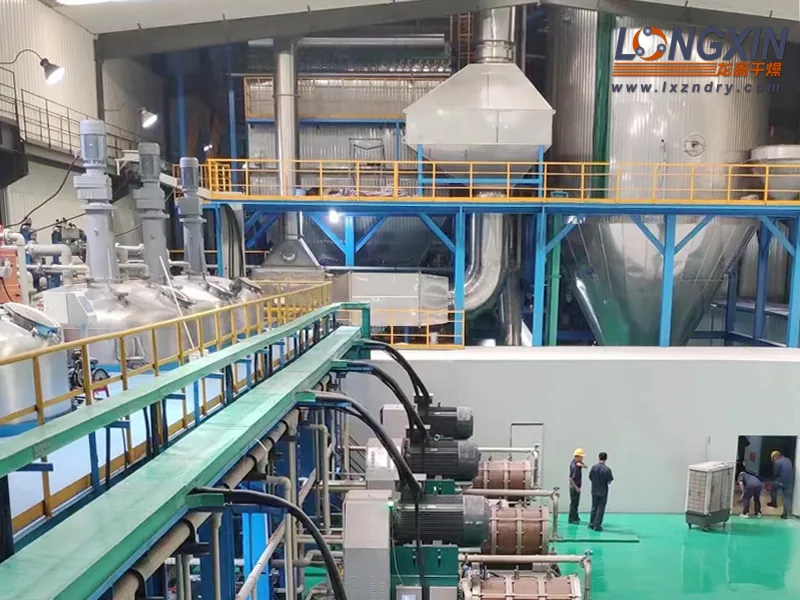 CNT drying production line