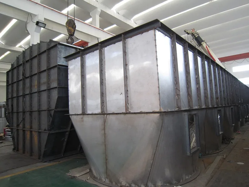 CPE drying unit hopper