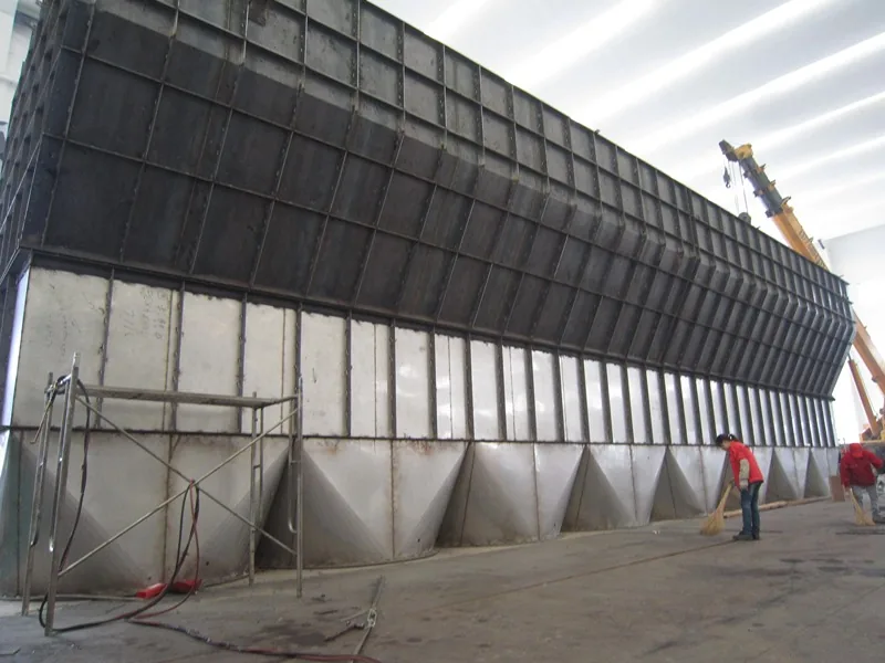 CPE fluid bed dryer installation