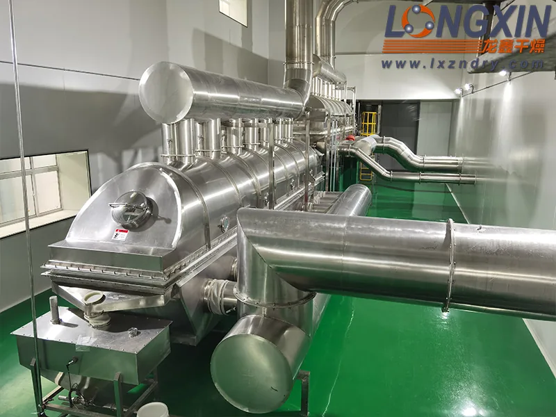 Erythritol low temperature fluid bed dryer