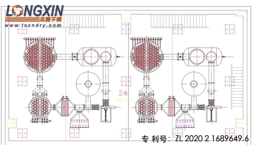 Fipronil organic solvent drying process diagram