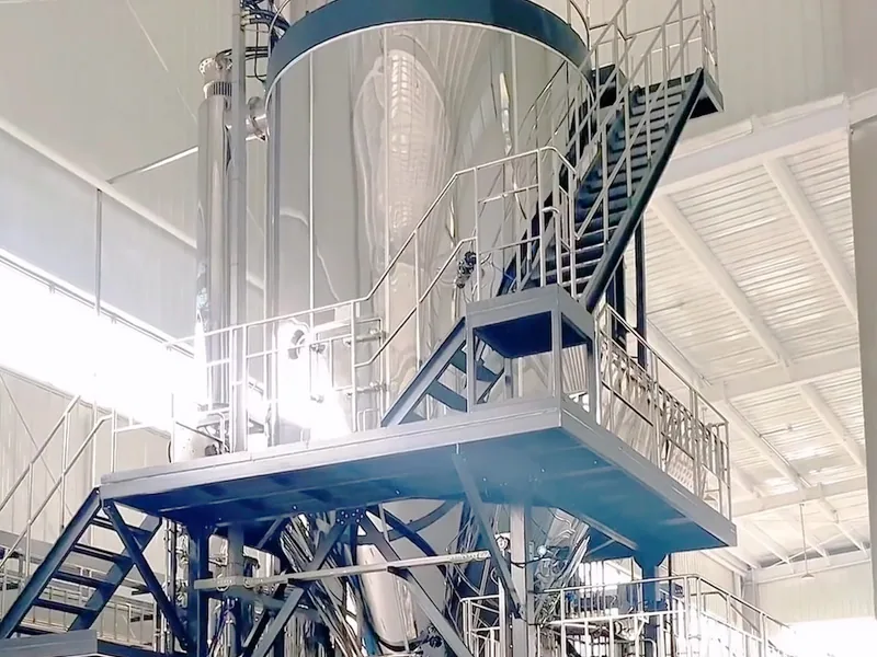 Hardmetal closed cycle spray drying tower