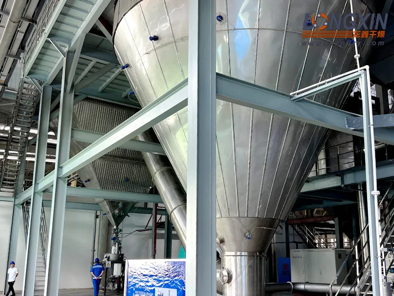 PVC paste resin spray drying tower 01