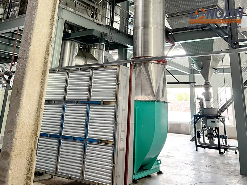 PVC resin dryer air handling unit